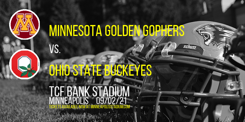 Minnesota Golden Gophers vs. Ohio State Buckeyes at TCF Bank Stadium tickets Minnesota Golden Gophers vs. Ohio State Buckeyes at TCF Bank Stadium