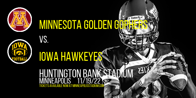 Minnesota Golden Gophers vs. Iowa Hawkeyes at TCF Bank Stadium