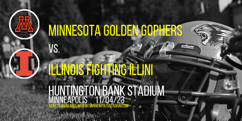 Minnesota Golden Gophers vs. Illinois Fighting Illini at TCF Bank Stadium